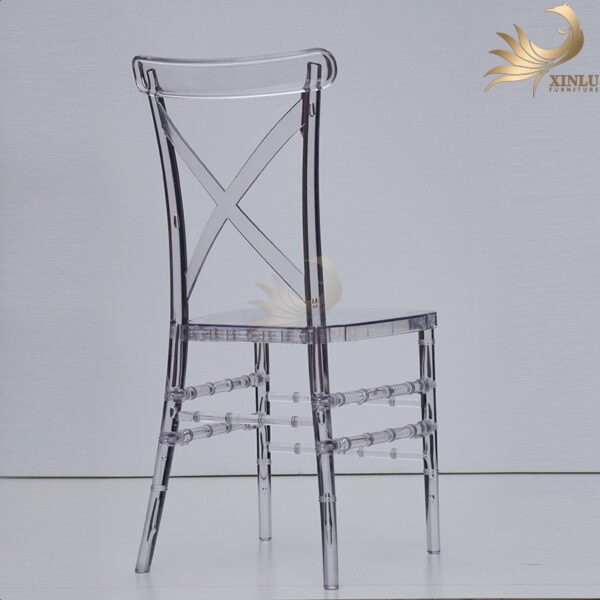 Transparent PC Resin Plastic Hotel Chairs - Image 4