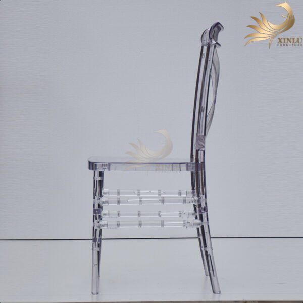 Transparent PC Resin Plastic Hotel Chairs - Image 2