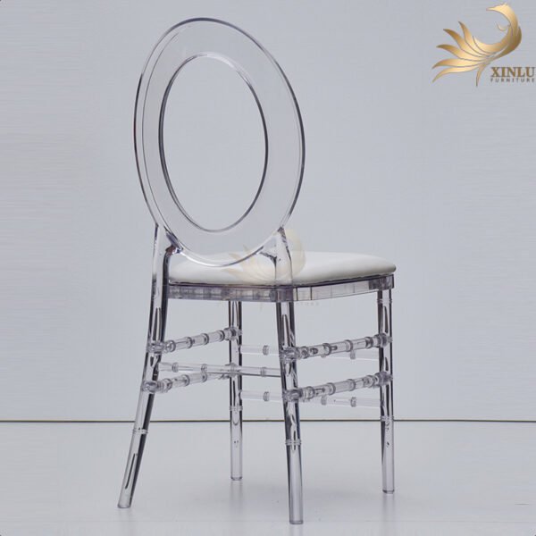 Durable Transparent Resin Chairs - Image 3