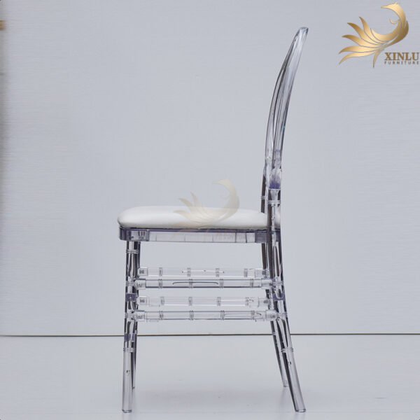Durable Transparent Resin Chairs - Image 2